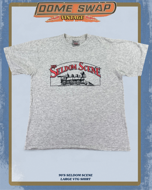 The Seldom Scene 1990's Vintage Shirt (LARGE)
