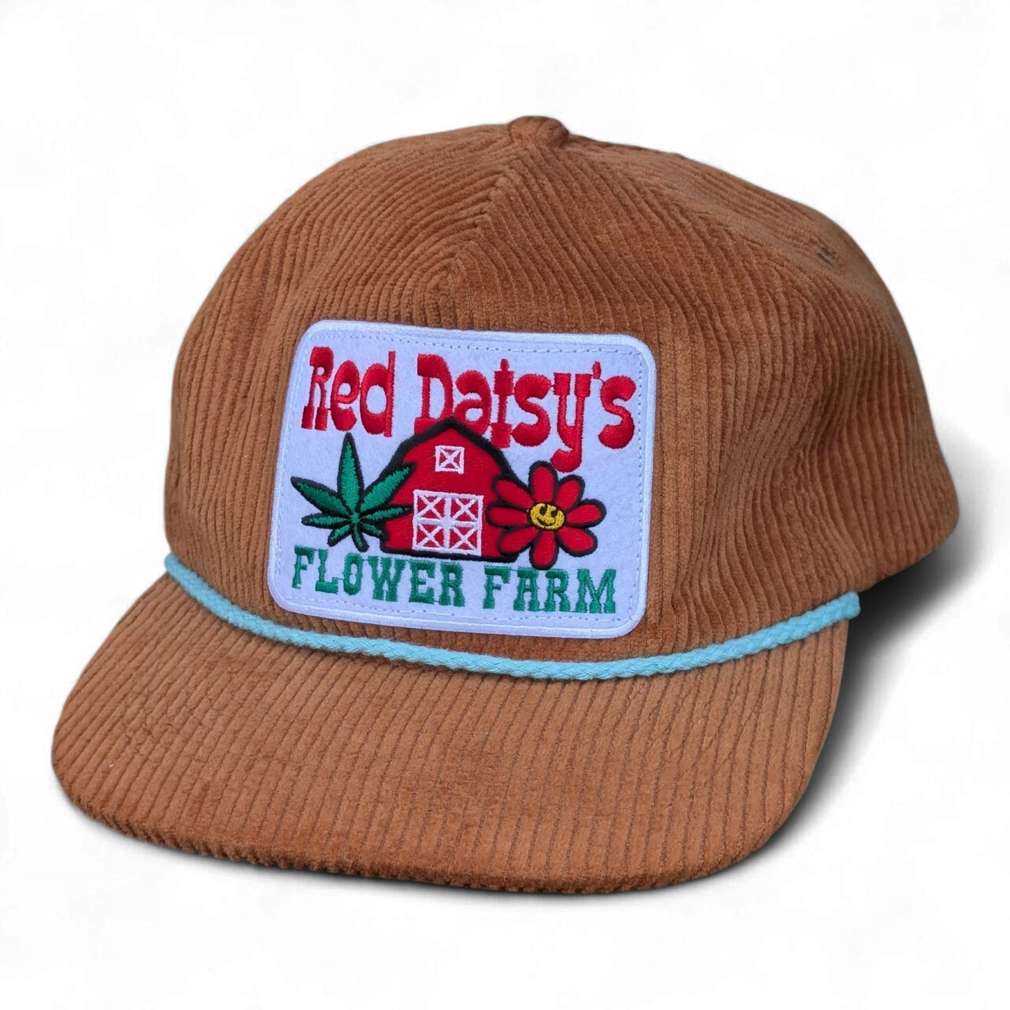 Red Daisy Farm Cord Hat