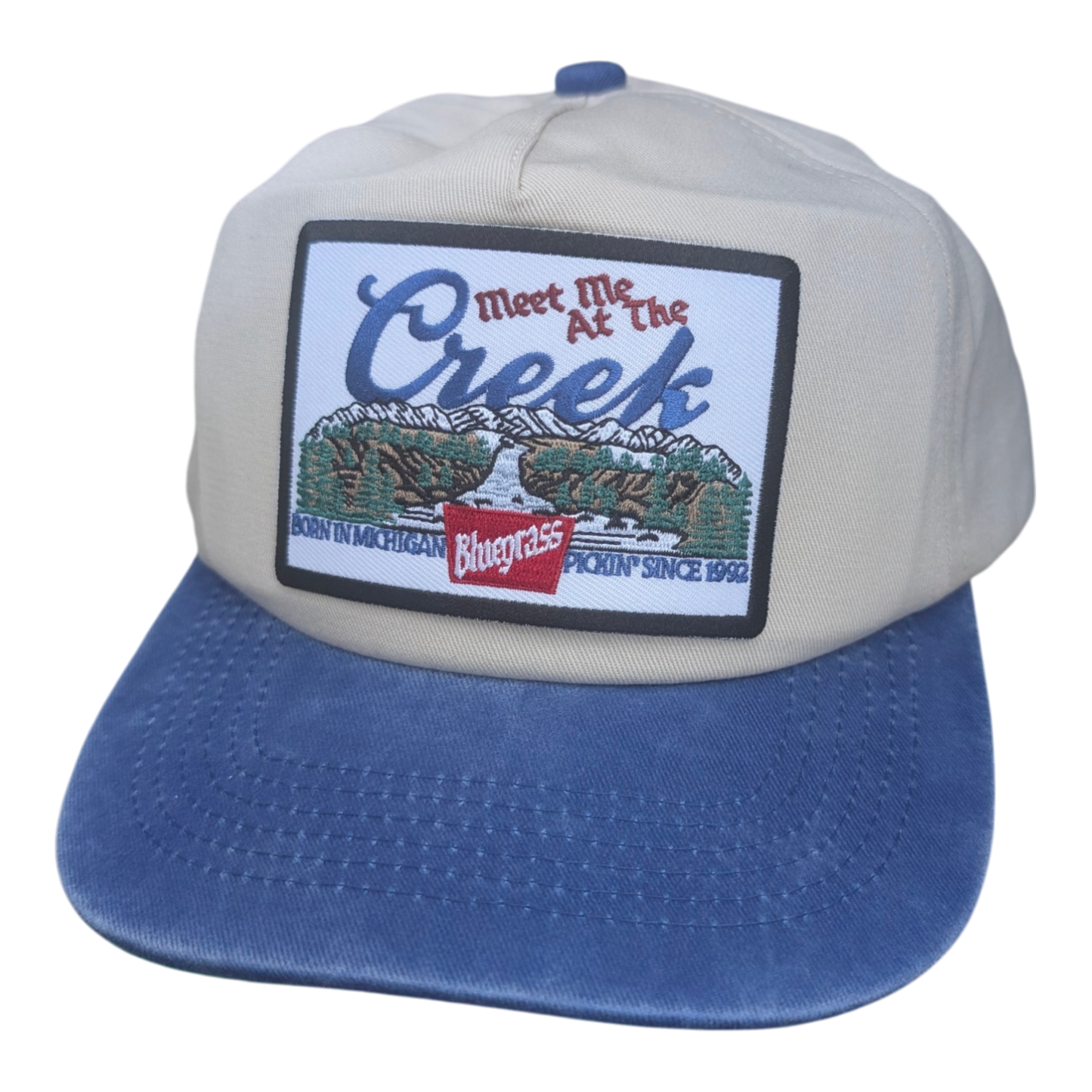 Meet Me At The Creek Two Tone Hat