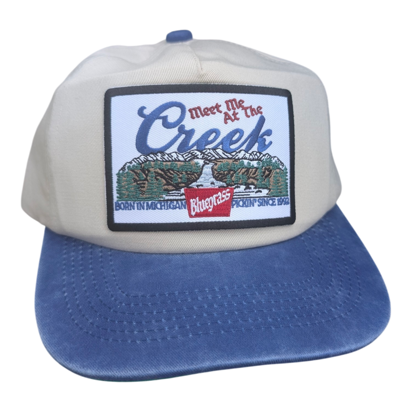 Meet Me At The Creek Two Tone Hat