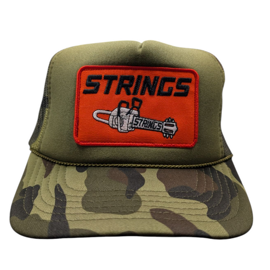 Stihl + Strings Foam Camo Trucker Hat