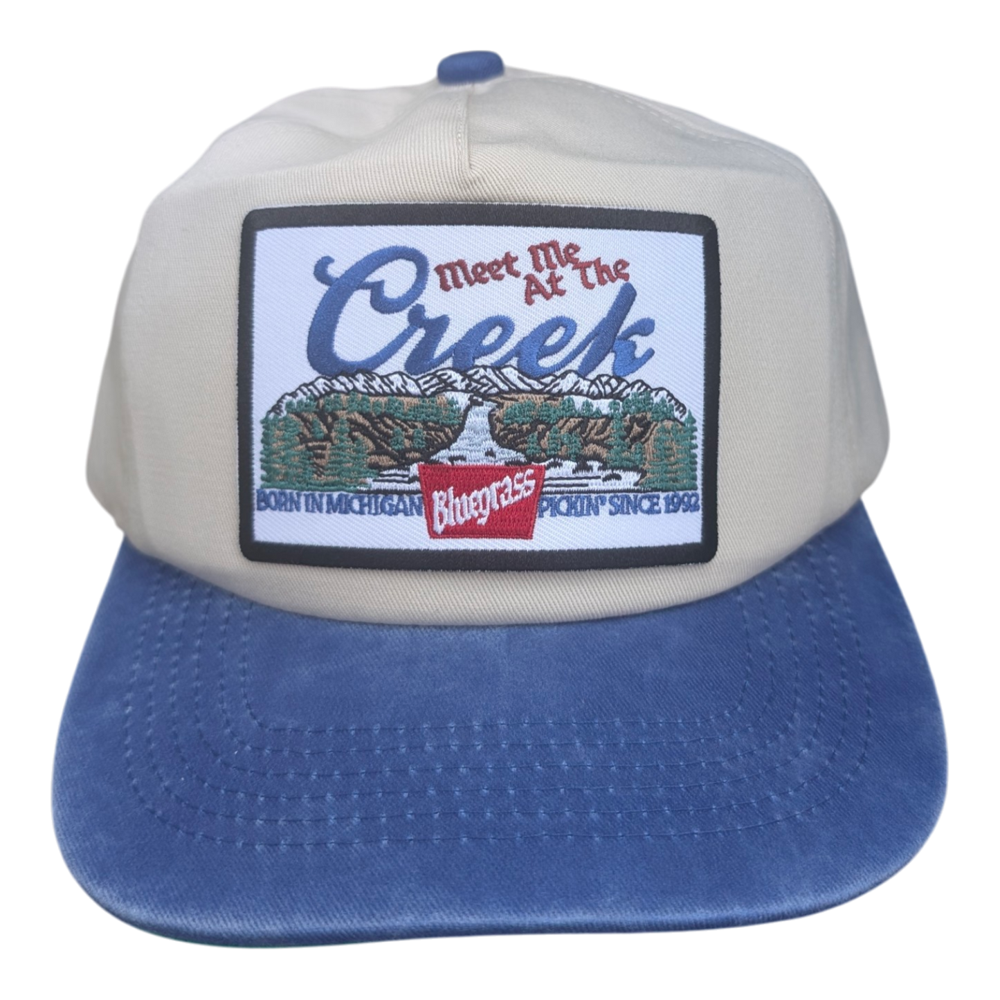 Meet Me At The Creek Two Tone Hat