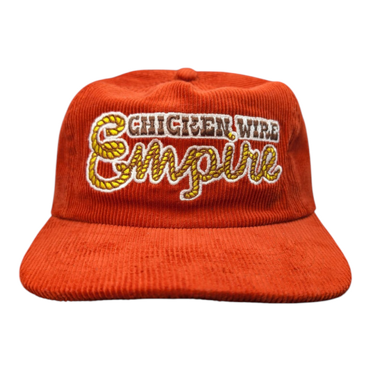Chicken Wire Barn Rope Hat
