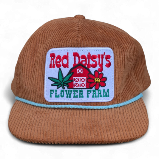 Red Daisy Farm Cord Hat
